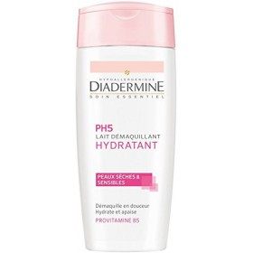 Diadermine - Lait Démaquillant Visage - Hydratant - 200 ml - Lot de 3 Crème Jour et Nuit