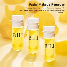 Mini Huile Nettoyante pour le Visage Démaquillante, Extrait de Plante Douce émulsification Rapide Huile Nettoyante Hydratante