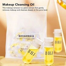 Huile Nettoyante Démaquillante, Eau Nettoyante Démaquillante pour Peaux Sensibles, Nettoyant Doux pour le Visage et Démaquill