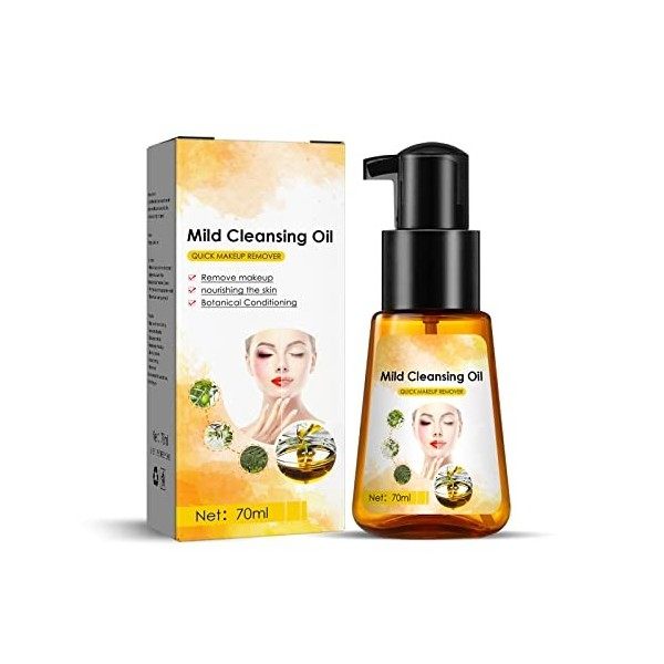 Natural Makeup Remover,Cleansing Oil，Huile Démaquillante，Démaquillant，Cosmétiques naturels，vegan, pflegend und natürlich, Mak