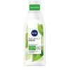 NIVEA NATURALLY GOOD Lait Démaquillant Hydratant 200 ml, Nettoyant visage enrichi en extraits de Thé Vert Bio, démaquillant w