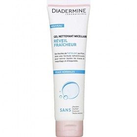 Diadermine Gel nettoyant micellaire réveil fraîcheur - Le tube de 150 ml Crème Jour et Nuit