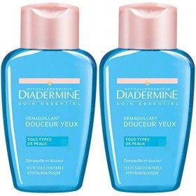 Diadermine - Démaquillant Doux Yeux - Douceur - 125 ml - Lot de 2