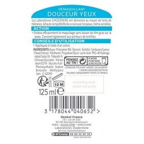 Diadermine - Démaquillant Doux Yeux - Douceur - 125 ml - Lot de 2