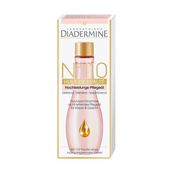 Diadermine No. 110 Huile de beauté Nourishing Face and Body Oil 100 ml Crème Jour et Nuit