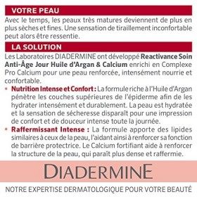 Diadermine - Réactivance - Soin Anti-Age Jour - Huile dArgan - 50 ml