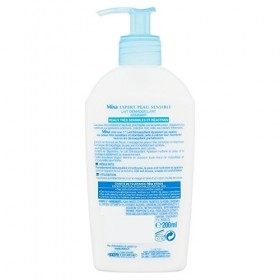 Mixa Expert Peau Sensible Lait Démaquillant Apaisant Extrait de Rose 200 ml - Lot de 2