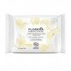 FLORENA Lingettes Démaquillantes pour Visage et Yeux 1 x 25 pcs , démaquillant visage à la formule 99% d’ingrédients d’origi