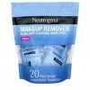 Neutrogena Makeup Remover Facial Cleansing Towelette Singles, Daily Face Wipes to Remove Dirt, Oil, Makeup & Waterproof Masca