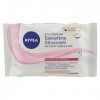 Nivea Eau Lingettes Démaquillantes sèches - Lot de 25