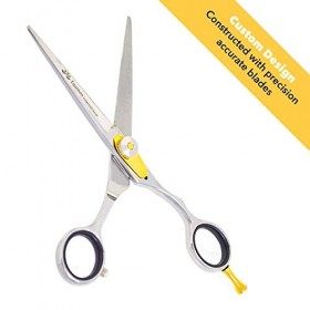 Equinox Ciseaux de coupe professionnelle pour cheveux avec embouts et vis de réglage de tension aiguisés à la main 100 % acie