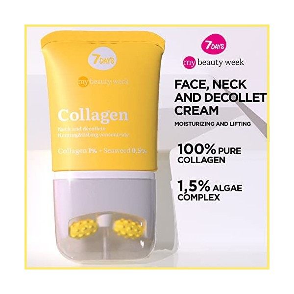 7Days Crème Lifting Du Visage Au Collagène - Hydratant Coréen Pour Le Visage - Crème Raffermissante Anti-âge Pour Le Visage E...