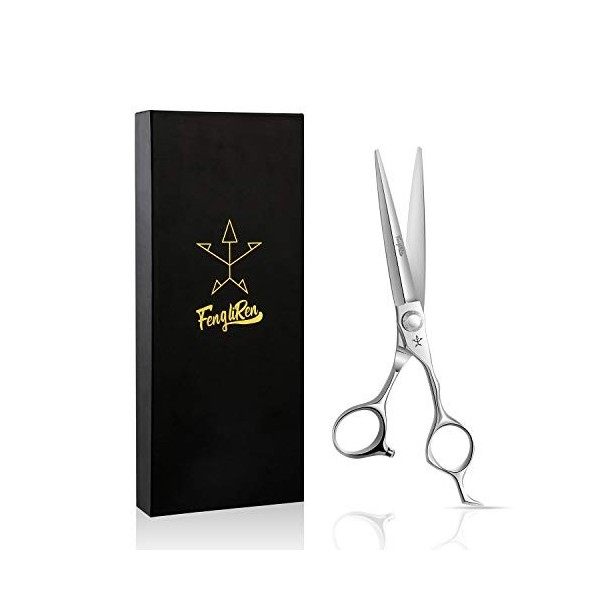 Ciseaux de coiffure professionnels haut de gamme, 15,2 cm - 16,5 cm - Fabriqués en alliage dacier inoxydable avancé - Pour b