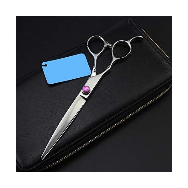 7 pouces ciseaux gaucher coiffeur professionnel 19 cm ferme 440c boutique de coiffure couper les cheveux et la coiffure clair