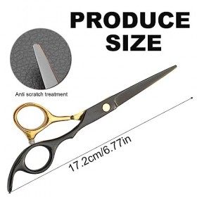 KQNM 3 PCS ciseaux desepaississant cheveux ciseaux coiffure desepaissir ciseaux à cheveux ciseaux effileur ciseaux désépaissi