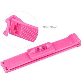 COCOCITY Set de 3 Barrette de Coiffure - Pinces de Nivellement + Ciseaux aux Franges - Cheveux Coupe Vous-Même Outils de Coif