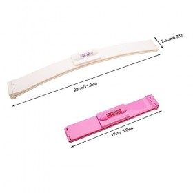 NITAIUN 4 Pièces Barrette de Coiffure, Hair Assistant Clip-On Easy-Cut Long Hair Professional Hair Tools Set Template Outils 