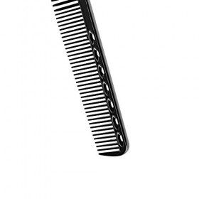 Aluminium Coupe En Métal Coupe De Cheveux Coiffure & Barbiers Salon Peignes Professionnels Anti-Static Ultra Black Mince