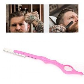 Ciseaux Effiler les Cheveux Cisailles à Dents Coupe Cheveux Coiffure Coupe Rasoir en Acier Inoxydable Frange Couteau à Effile