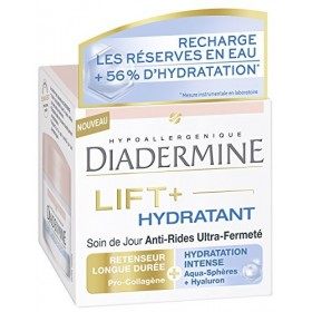 Diadermine Lift+ Hydratant Crème de Jour Anti-Rides Ultra Fermeté, Le Pot de 50ml Crème Jour et Nuit