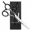 Glamtech Pro Lefty 5.5" Scissor - Professional Left Handed Hair Styling/Hair Cutting Scissor - Made with Japanese Steel