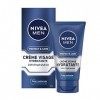 NIVEA MEN Protect & Care Soin Confort Hydratant 1 x 75 ml , Soin visage enrichi en Vitamine B5 et Aloe Vera, Crème Hydratant