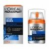 LOréal Men Expert - Soin Hydratant Visage Anti-Âge & Anti-Rides dExpression pour Homme - Usage Quotidien - Technologie Bosw C...
