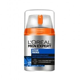 LOréal Men Expert - Soin Hydratant Visage Anti-Âge & Anti-Rides dExpression pour Homme - Usage Quotidien - Technologie Bosw C...