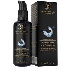 Acide Hyaluronique Serum Visage 100ml, Soins pour le Visage Bio, Booster de Collagene et Hydratant pour un Lifting Visage Imm...