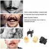 Paullice Moustache Roue dentraînement Guidon-Guidon Roue dentraînement Moustache Hommes modèle de Style de Moustache Outil 