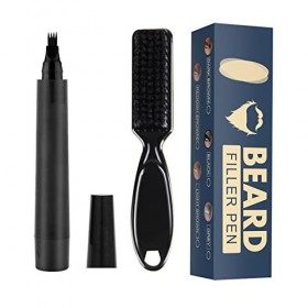 Crayon À Barbe Multicolore Pour Homme, Stylo À Barbe Et Kit De Brosse À Barbe, Ensemble De Stylos En Forme De Réparation De M