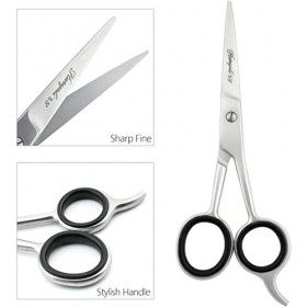 Ciseaux à moustache ou à barbe - 5,5" - Très tranchants.