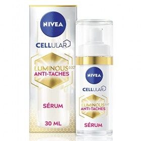 NIVEA Cellular Luminous 630® Sérum Correcteur 1 x 30 ml , soin visage réducteur de taches pigmentaires, soin femme pour tous ...