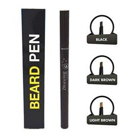 Stylo à Sourcils Et à Barbe Pour Hommes, Crayon De Remplissage De Barbe, Stylo à Barbe Imperméable Pour Hommes Naturellement 