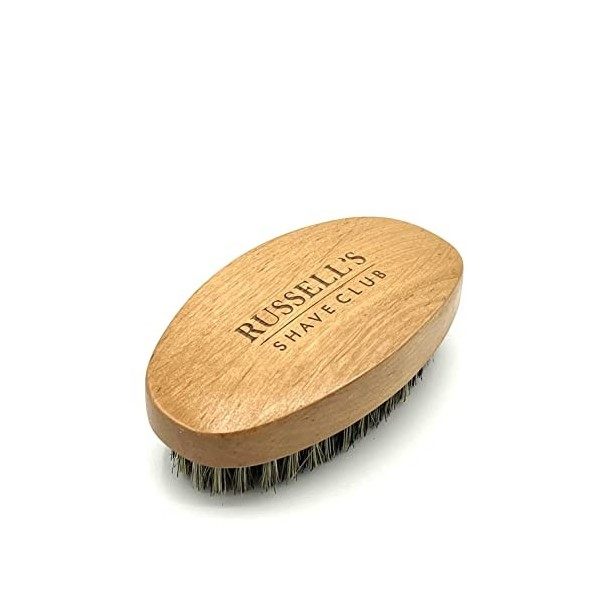 Brosse à barbe en bois de sanglier