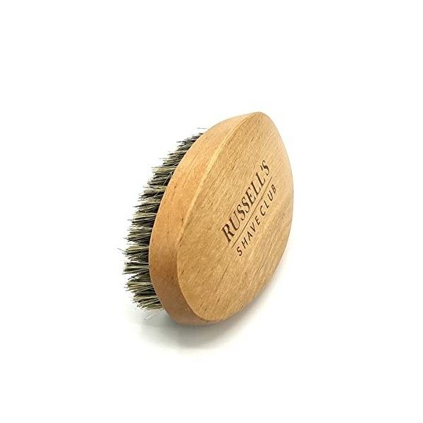 Brosse à barbe en bois de sanglier