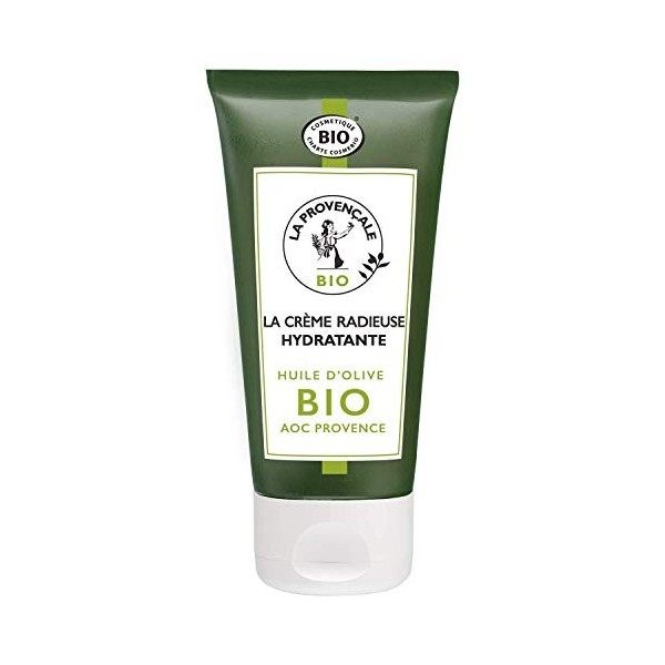 La Provençale – La Crème Radieuse Hydratante – Soin Visage Certifié Bio – Huile d’Olive Bio AOC Provence – Pour Tous Types de