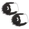 TOYANDONA 4 Pièces Accessoire Halloween En Peluche Réaliste Scène Performance Moustaches Hommes Costume Cheveux Maquillage Dé