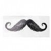 Autocollants Moustache Barbe, Protège Moustache Accessoire Épilation Nez Homme Femme Protection Peau - Auto-Adhésif