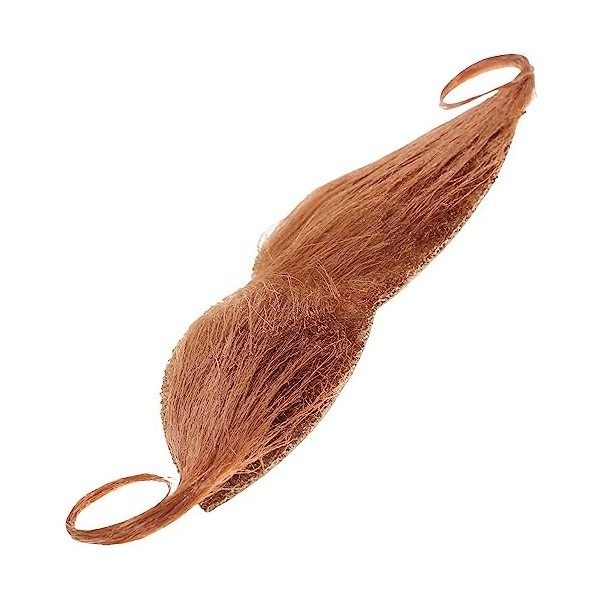 Amosfun Fausse Moustache Moustache Réaliste Fausse Moustache Barbe Artificielle Perle Réaliste Pour La Fête