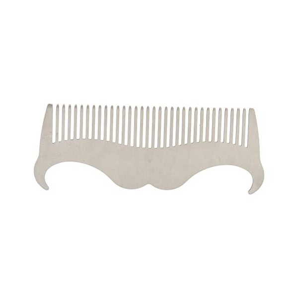 Kit de Barbe Professionnel, Kit de Toilettage de Barbe avec Moustache Ciseaux Moustache Peigne Brosse Sac de Rangement Rétro 