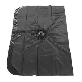 Kit de Cape de Barbier, Cape de Coupe de Cheveux, Cape de Coupe de Cheveux Noire avec Brosse Plumeau pour Salon de Coiffure p