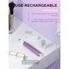 Tondeuse Nez Femme,Rechargeable 2en1 Tondeuse Nez Oreilles Femme, Tondeuse Professionnelle Indolore Pour Sourcils et Poils Du