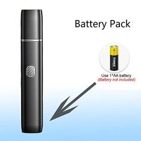 JeoPoom Tondeuse Nez Oreilles, Tondeuse à Cheveux Indolore pour Sourcils et Soins du Visage pour Hommes, à Piles, pour Les Ho