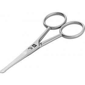 ZWILLING Manicure Twinox Ciseaux pour Poils de Nez/Oreilles, Mat, Inoxydable, 1 Unité