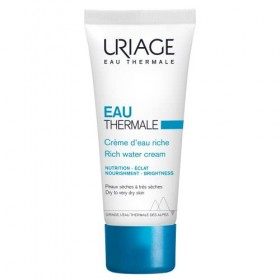Uriage dEau Riche Crème Hydratante, 40 ml Crème Jour et Nuit
