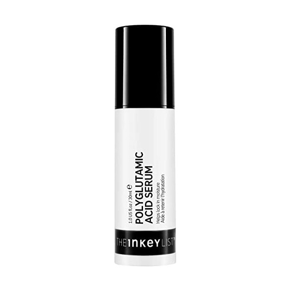 The INKEY List Sérum à 3 % dacide polyglutamique aide à maintenir lhumidité pour une peau lisse instantanément 30 ml