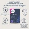 VEET EXPERT - Crème Dépilatoire Poils Tenaces - Maillot Intégral Avec Mousse Exfoliante - Agit en 2min - 2x50ml