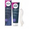 VEET EXPERT - Crème Dépilatoire Poils Tenaces - Corps & Jambes - Agit en 2min - 200ml