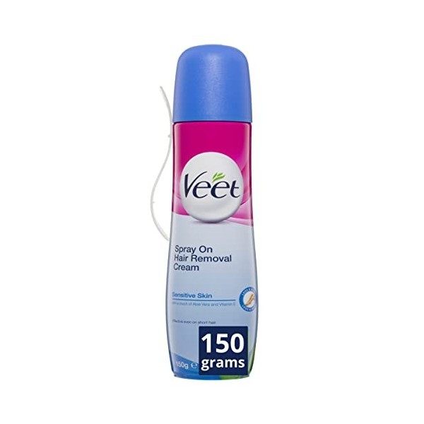 Veet Spray Epilation - Peaux sensibles - 150 ml